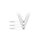 שרשרת כסף 925 עם תליון יהלום זעיר – עדינה ויוקרתית