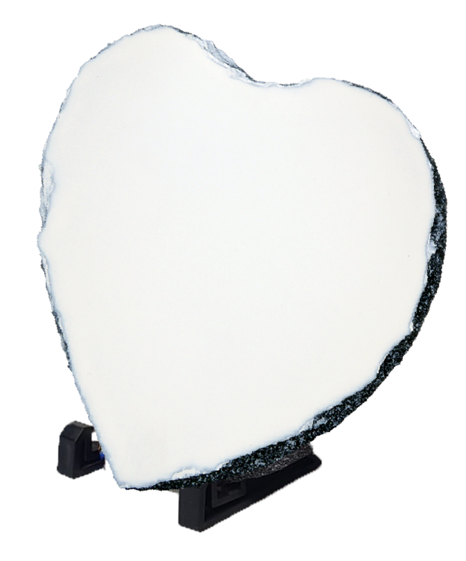 אבן בזלת בצורת לב