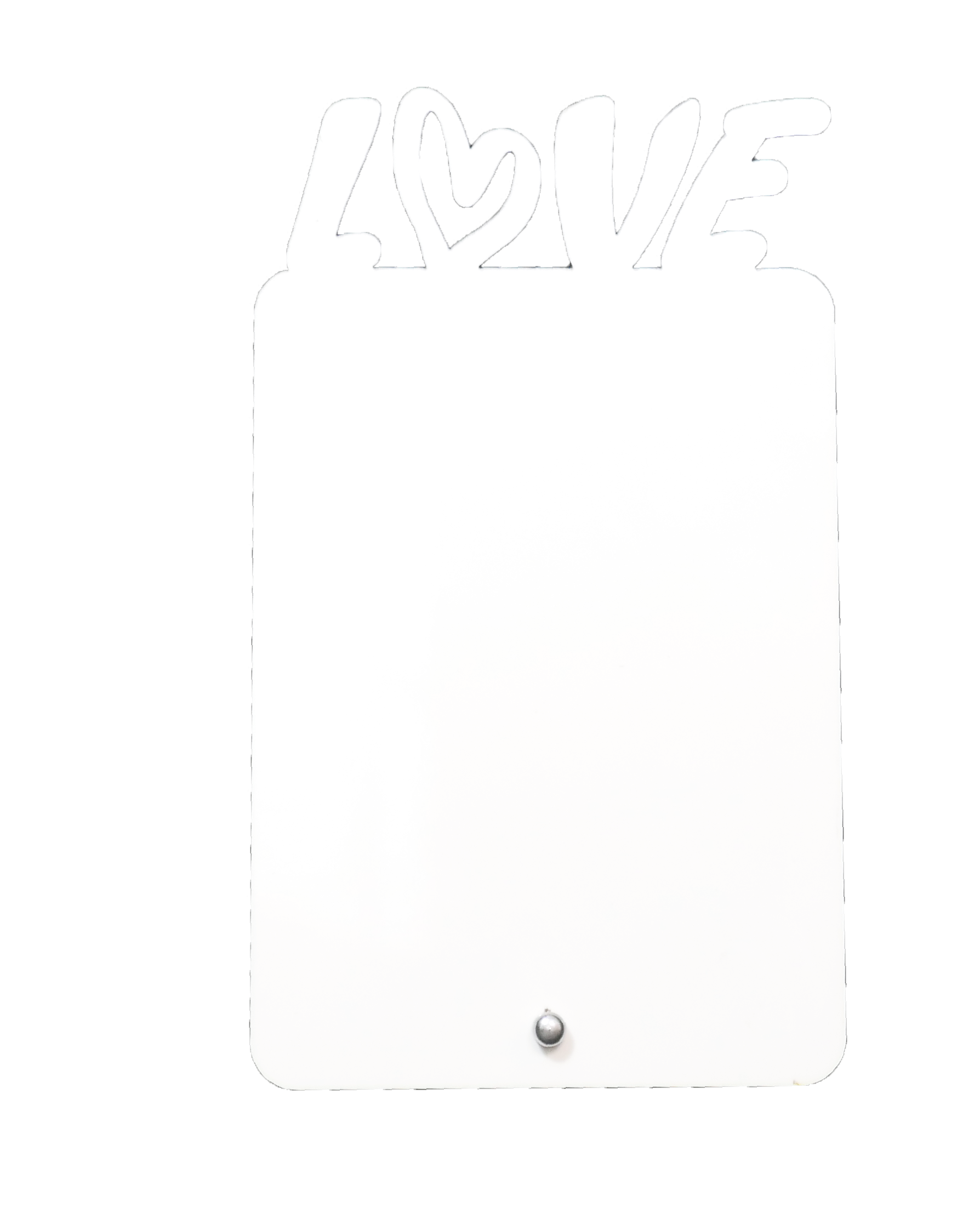 מעמד עץ עם כיתוב LOVE ותמונה אישית – מתנה רומנטית