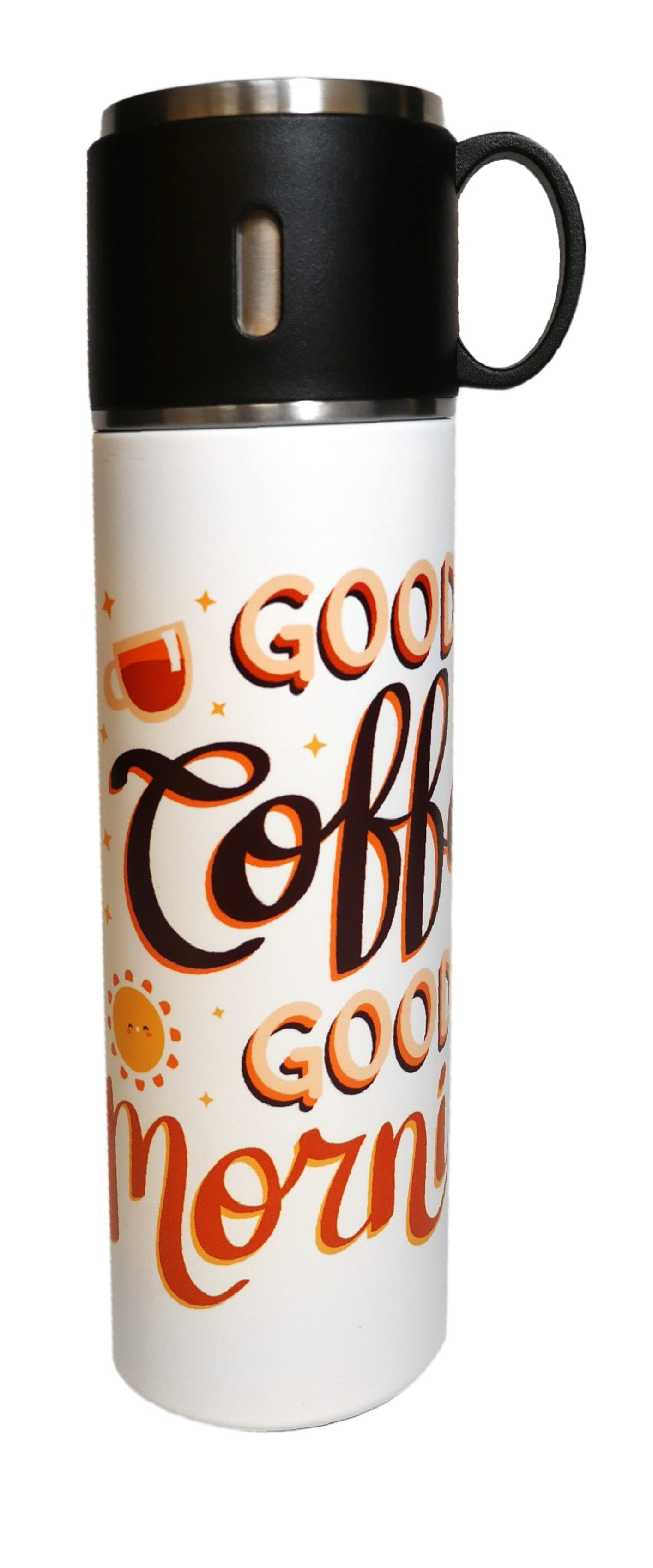 טרמוס גדול בעיצוב אישי – כוס תרמית עם תמונה / לוגו | שמירה על חום וקור לאורך זמן