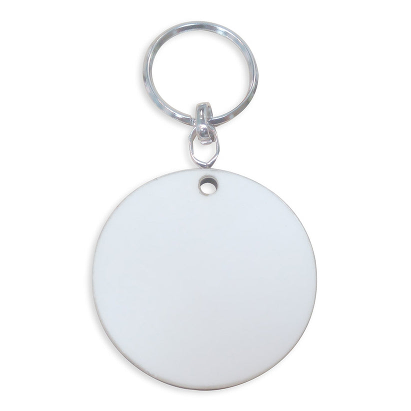 מחזיק מפתחות עגול בעיצוב אישי – תמונה/לוגו + הדפסה איכותית