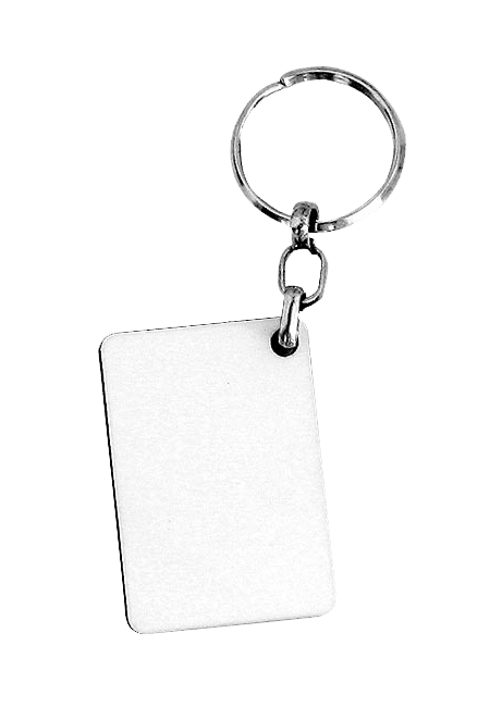 מחזיק מפתחות מלבן מעץ עם הדפסה אישית – מתנה מקורית וממותגת