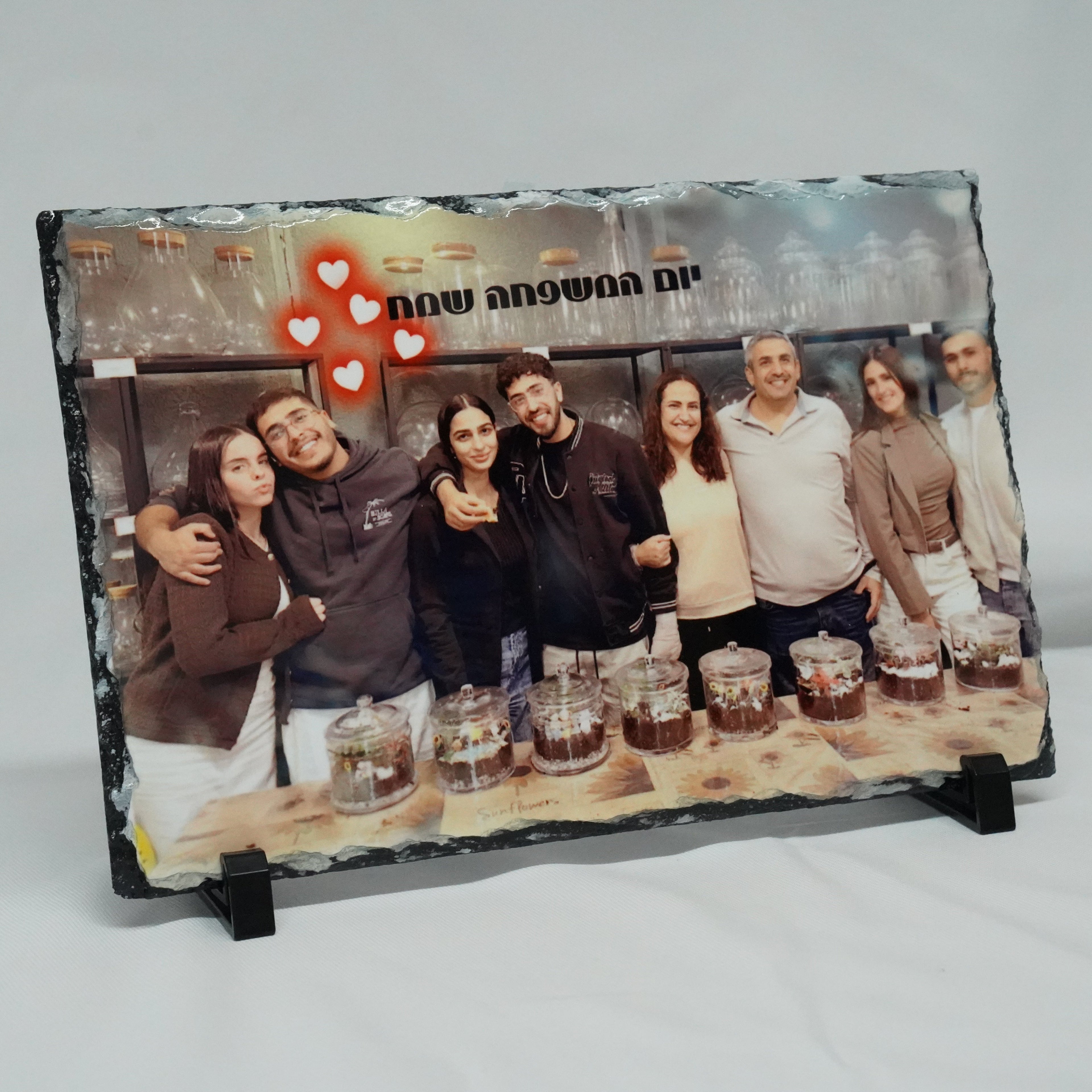 	•	תמונה מודפסת על אבן בזלת 20x30 בהתאמה אישית
