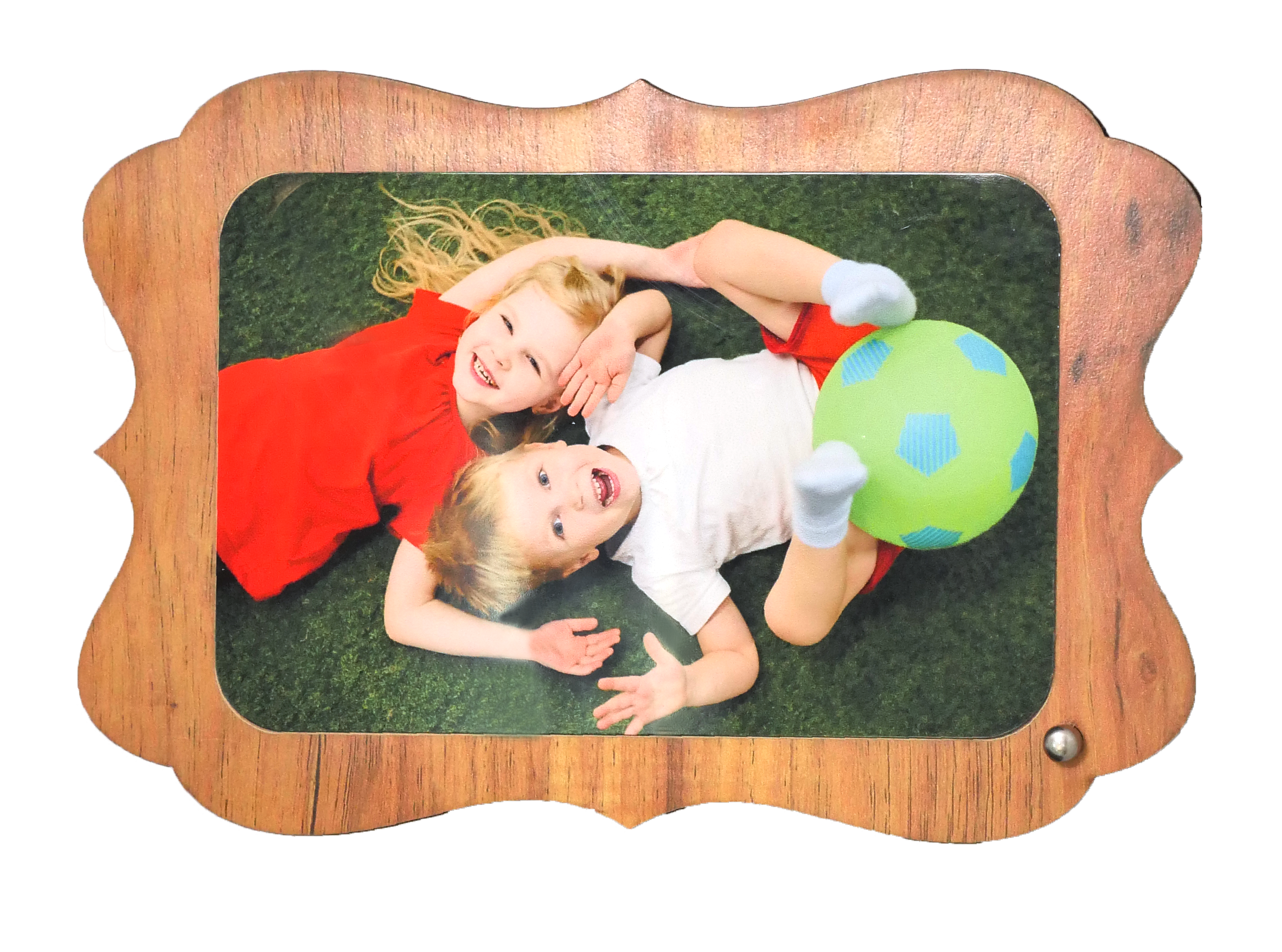 מעמד עץ שולחני “אלון מבוקע” – תמונה אחת על אלומיניום